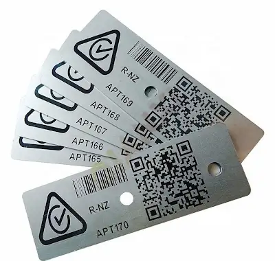 Plat QR & nomor seri